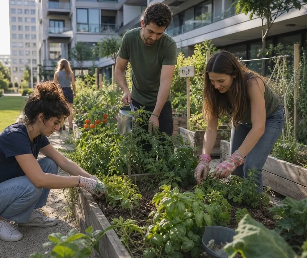 הדמיה: גינת הירק הקהילתית